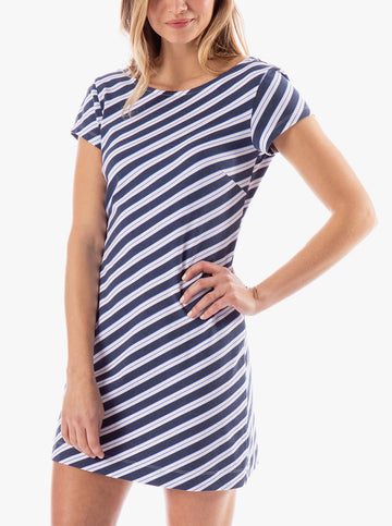 Addie in Endless Summer Stripe Monomoy