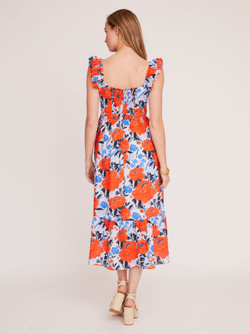 Highland Dress in Vintage Bouquet Poppy