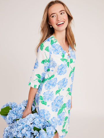 Gail Dress in Hydrangea Walk