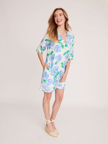 Gail Dress in Hydrangea Walk