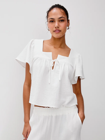 Casie Top in White