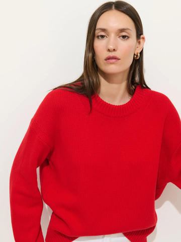 Nottinghill Sweater in Bright Flame