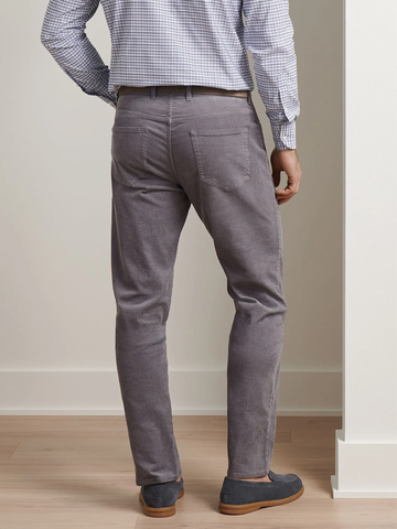 Superior Soft Corduroy Five-Pocket Pant in Oslo Grey