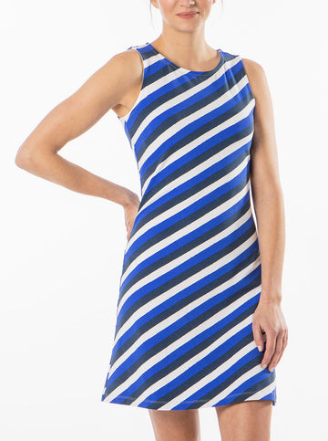 Seaview Shift - Tierney Stripe in Monomoy & Regatta