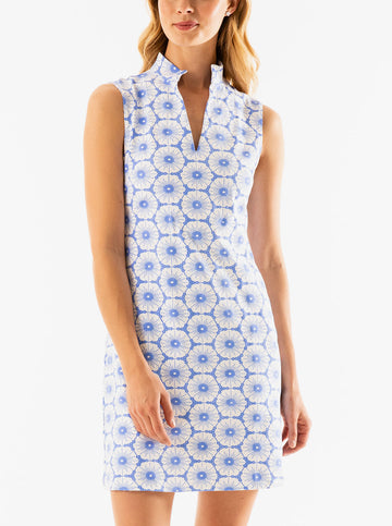 Schooner Dress - Chatham Lace in Regatta