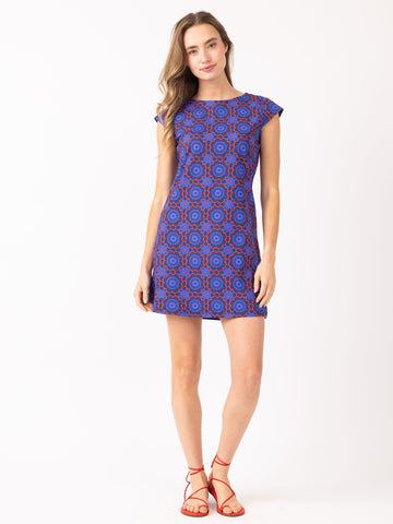Annie Dress in Roselle Heritage