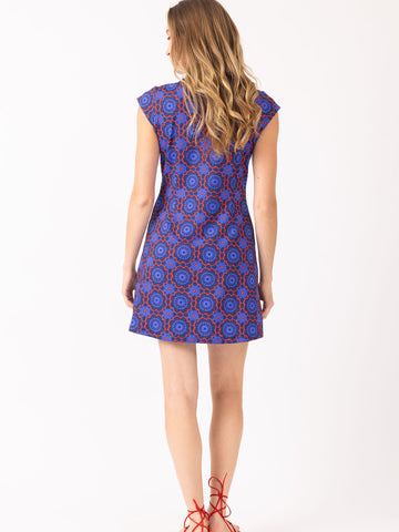 Annie Dress in Roselle Heritage