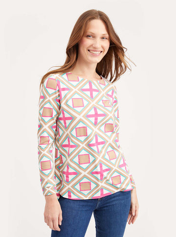 Cocktail Top - Mosaic in Camel