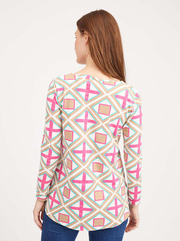 Cocktail Top - Mosaic in Camel