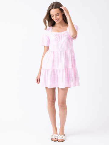 La Ville Lauren in Garden Gingham Blush
