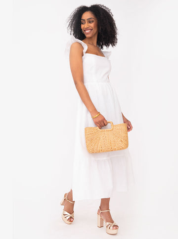 Highland Dress in White