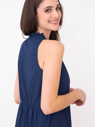 Bowline Dress in Navy | MAHI GOLD M Bowline Dress in Navy | MAHI GOLD M