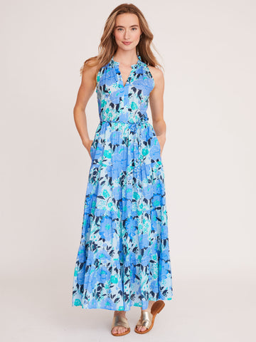 Bowline Dress in Vintage Bouquet Blue