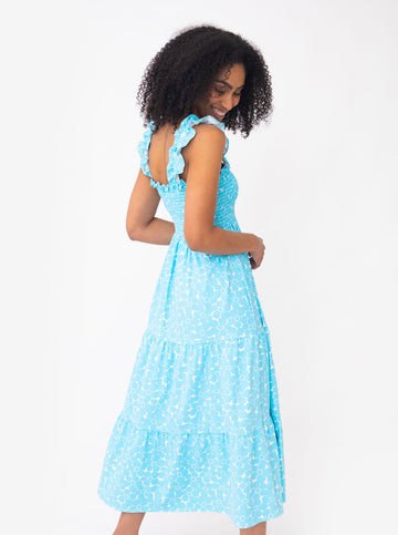 Fitz Dress - Boho in Aqua