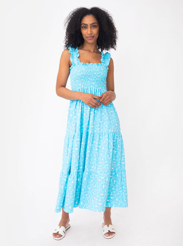 Fitz Dress - Boho in Aqua