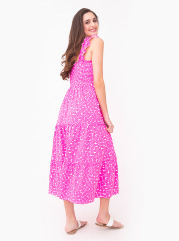 Fitz Dress - Boho in Pink