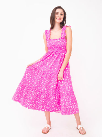 Fitz Dress - Boho in Pink