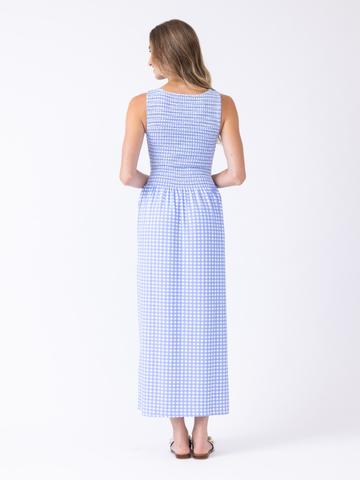 Coastline Fitz in Garden Gingham Bluebell