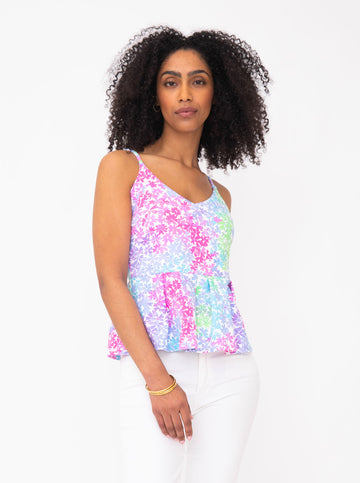 Sophie Tank - Rainbow Floral