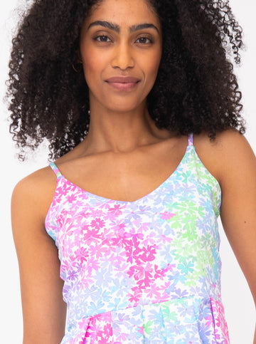 Sophie Tank - Rainbow Floral