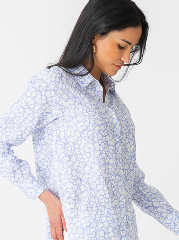 Helen Button Down - Ruth's Hydrangea in Chatham