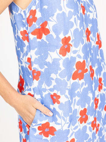 Carolynn Dress Wildflower in Poppy