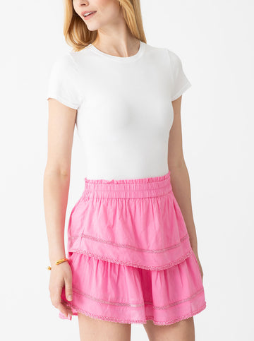 Maggie Skirt in Solid Pink