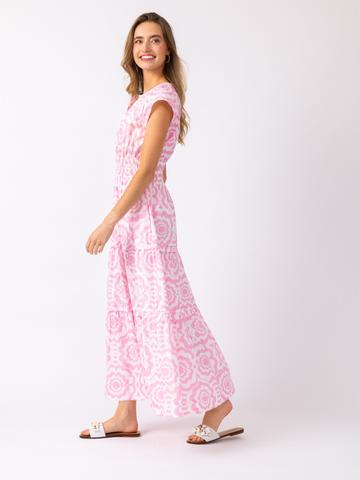Audrey in Cabana Flowers Blush
