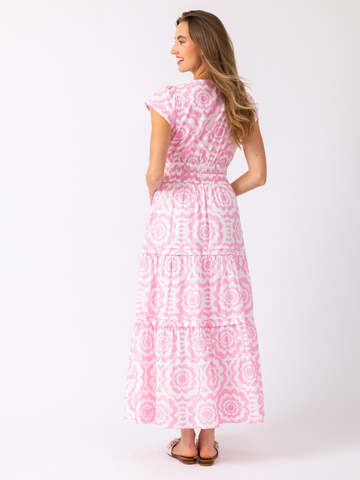 Audrey in Cabana Flowers Blush