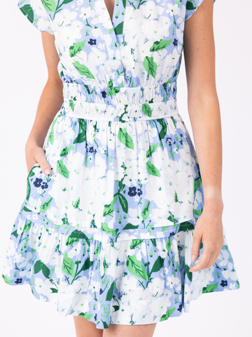 Mini Audrey in Garden Soireé Bluebell