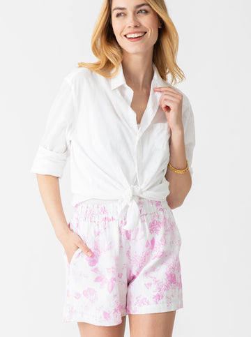 Summer Short in Flowers for Evelyn Blossom