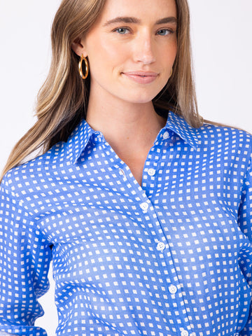 Summer Short in Gingham Regatta