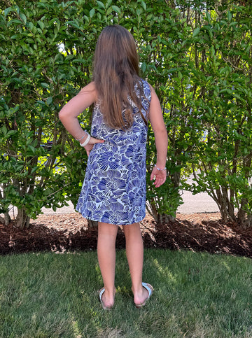 Emily Dress in Secret Garden Monomoy