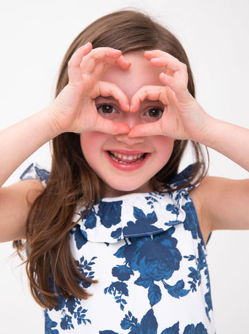 Amelia Dress - Flowers For Evelyn in Monomoy