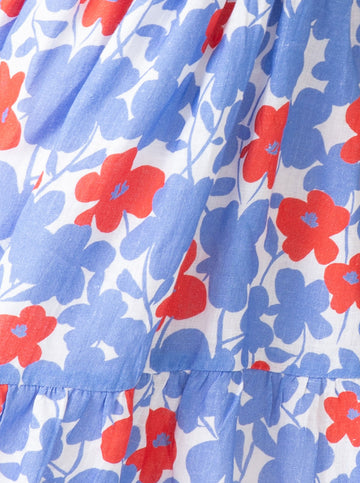 Bea Dress in Wildflower Poppy