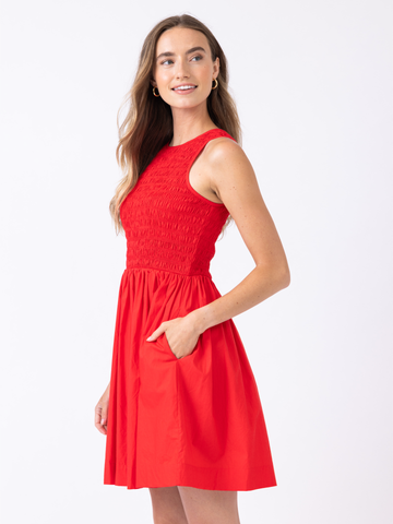 Mini Shaye in Solid Poppy