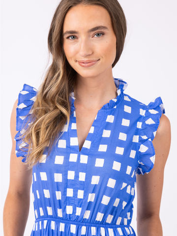 Holly in Gingham Regatta
