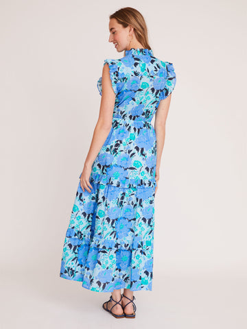 Holly Dress in Vintage Bouquet Blue