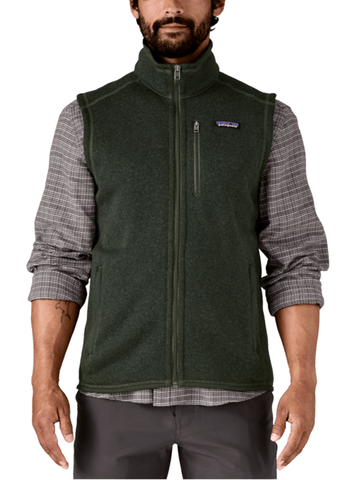 Men's Better Sweater Vest in Old Growth Green