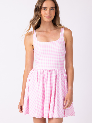 Tulip in Garden Gingham Blush
