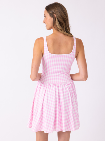 Tulip in Garden Gingham Blush