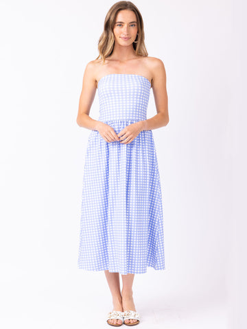 Sarah in Garden Gingham Bluebell