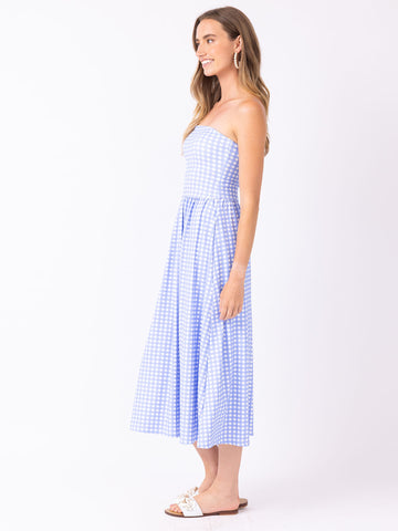 Sarah in Garden Gingham Bluebell