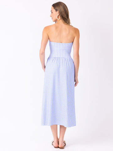 Sarah in Garden Gingham Bluebell