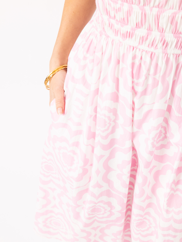 Elizabeth in Cabana Flowers Blush