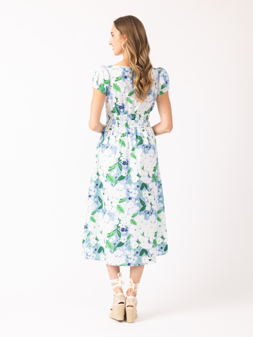 Elizabeth in Garden Soireé Bluebell