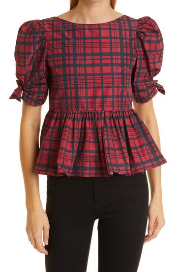 Keily Top in Moody Ruby