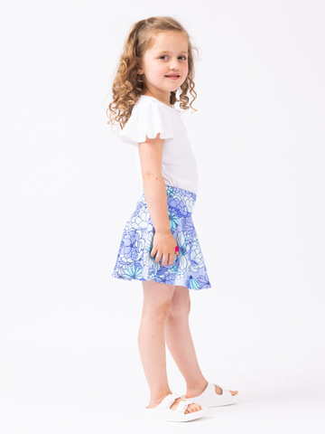 Girls Rally Skort in June Blooms Regatta