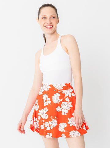 Rally Skort - Summers' Silhouette in Poppy