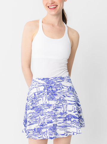 Rally Skort - Set Sail Sailor Blue